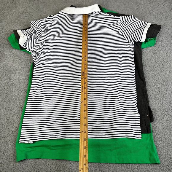 Lot of 3 Ralph Lauren Polo Shirt Mens Large Solid Short Sleeve Pony Golf - Picture 9 of 10